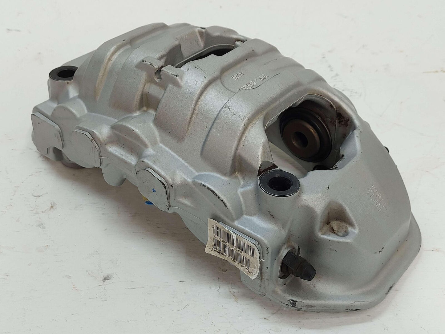 15-16 PORSCHE MACAN 95B S FRONT LEFT BRAKE CALIPER SET R H GRAY *CHIPS IN PAINT*