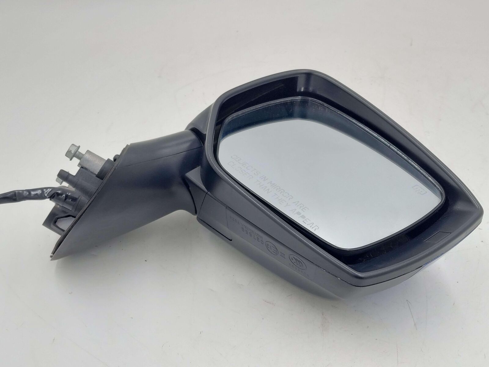 16-21 SUBARU WRX RIGHT DOOR MIRROR HEATED RALLY BLUE K7X *SCRATCHES*