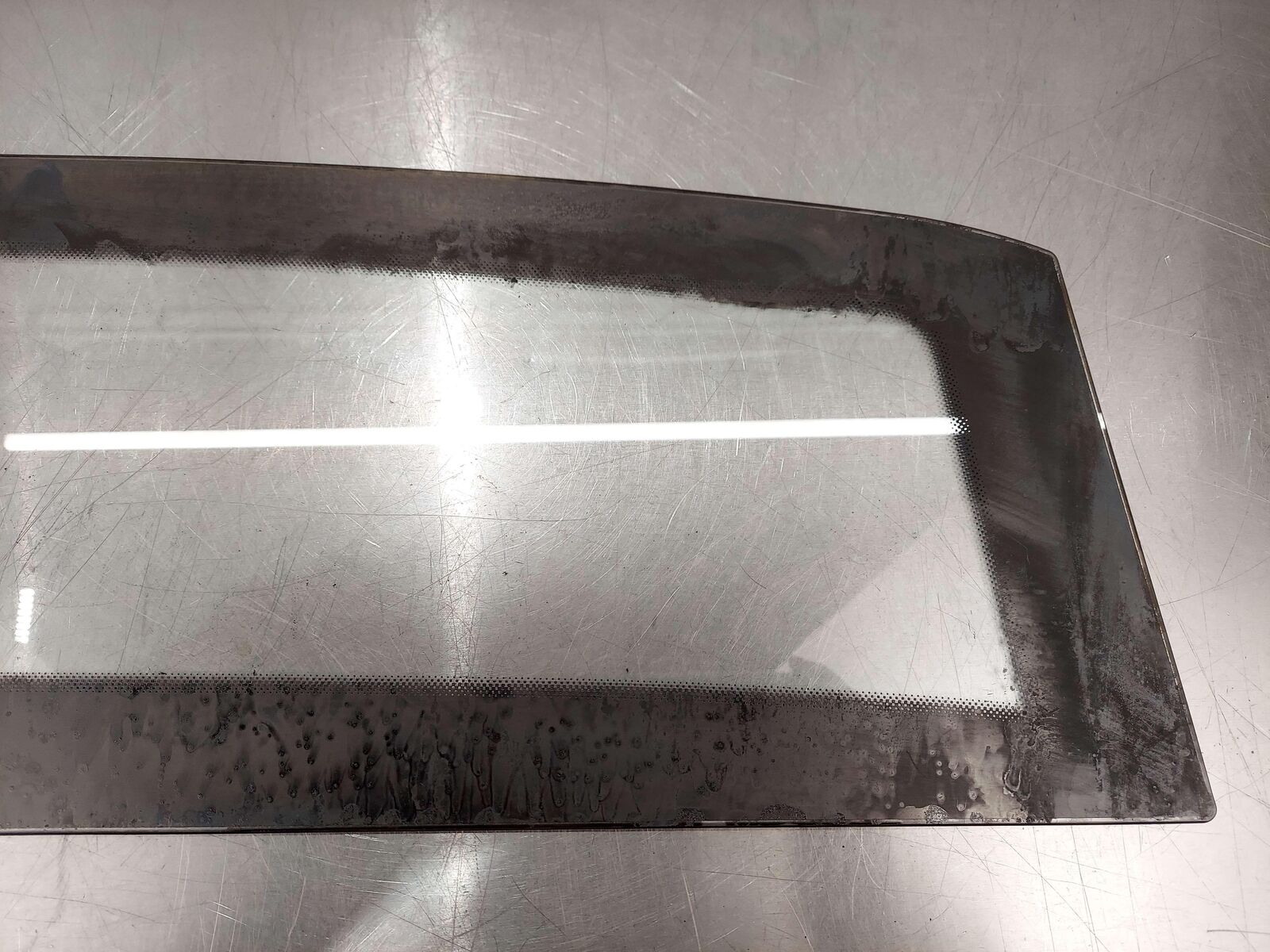 08-15 AUDI R8 REAR WINDOW GLASS PARTITION GLASS *FIRE DAMAGE* 420845151NVB COUPE