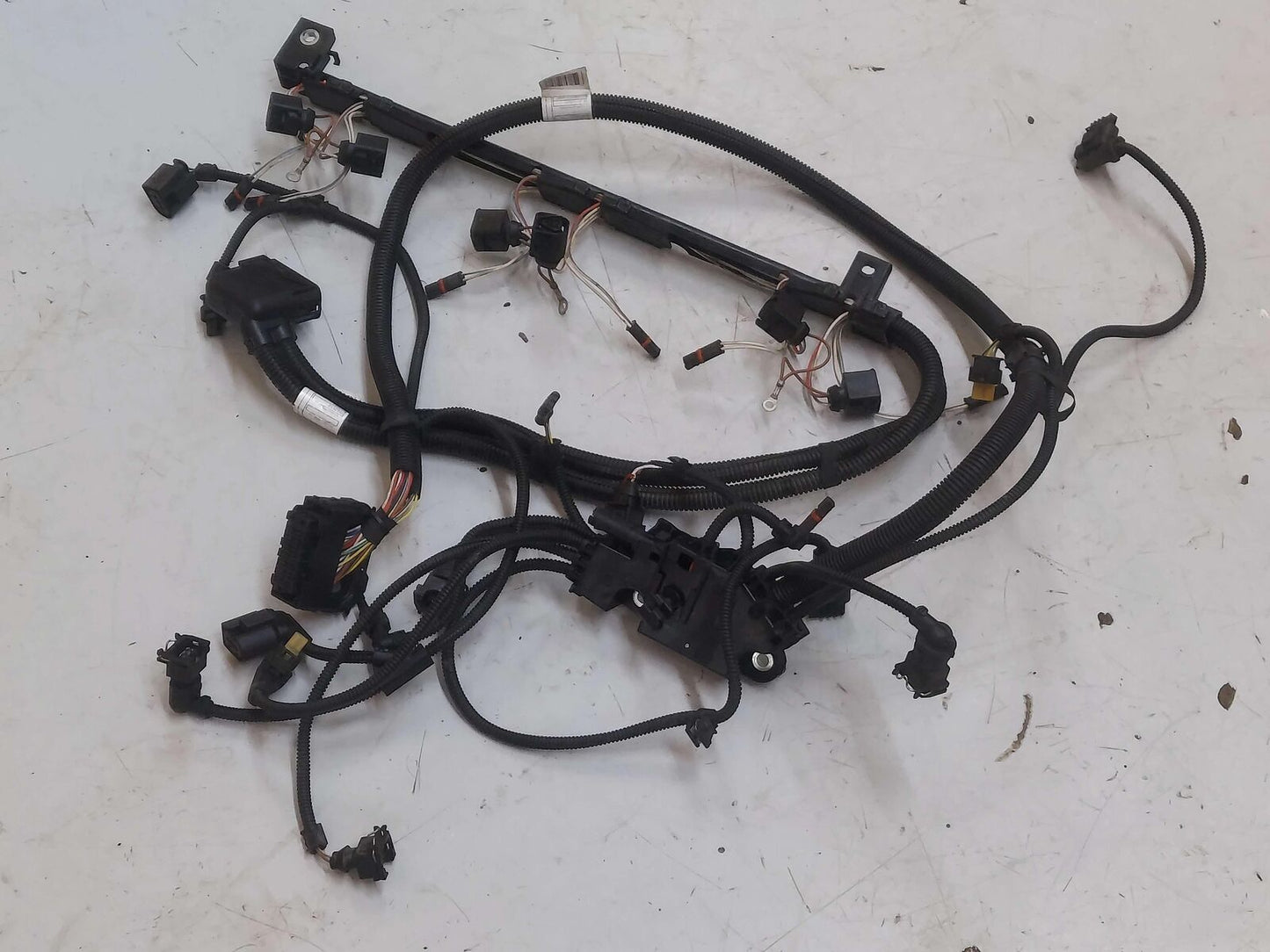 2014 BMW 435i Turbo F32 N55 Engine Motor Wire Wiring Harness AWD 8601844