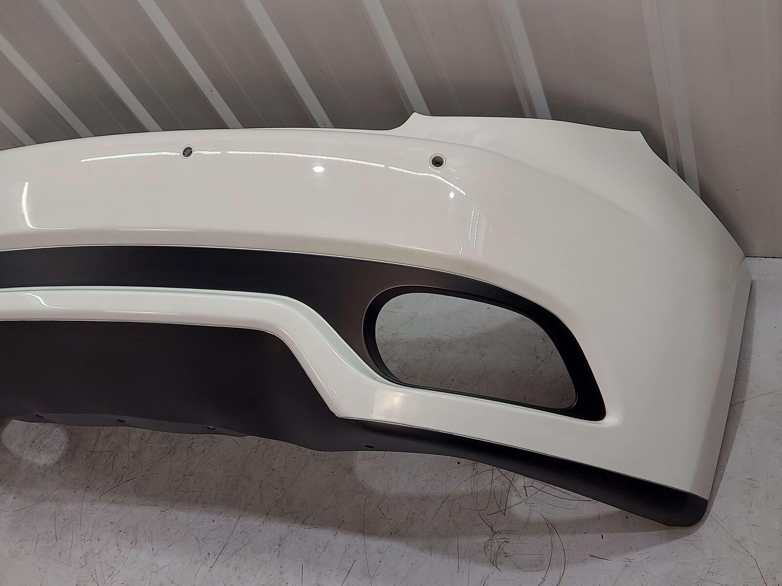 2010 Maserati GranTurismo S M145 Coupe REAR BUMPER BIANCO ELDORADO WHITE