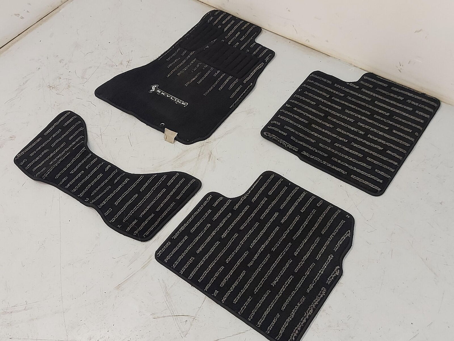 1999 NISSAN SKYLINE R34 GT-T coupe 2 door Floor Mats Set Of 4 87K KM