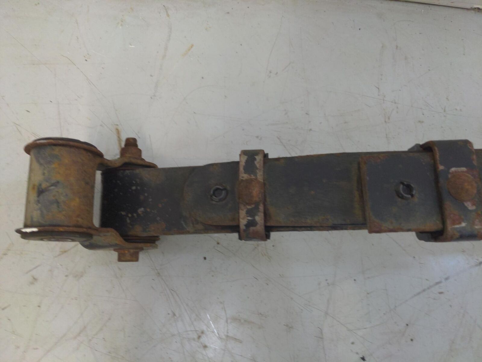 16-22 TOYOTA TACOMA REAR RH Leaf Spring *4 Leaf Clamps Bent* 103KM'S