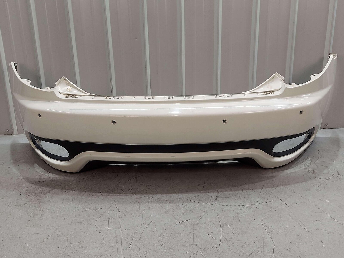 2010 Maserati GranTurismo S M145 Coupe REAR BUMPER BIANCO ELDORADO WHITE