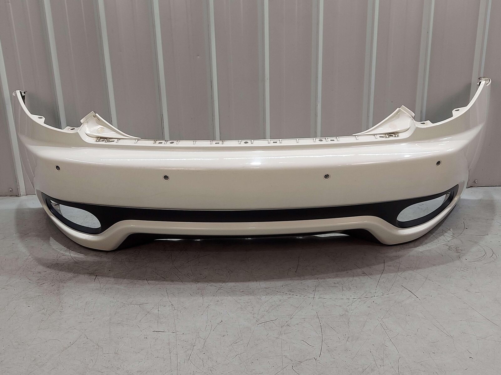 2010 Maserati GranTurismo S M145 Coupe REAR BUMPER BIANCO ELDORADO WHITE