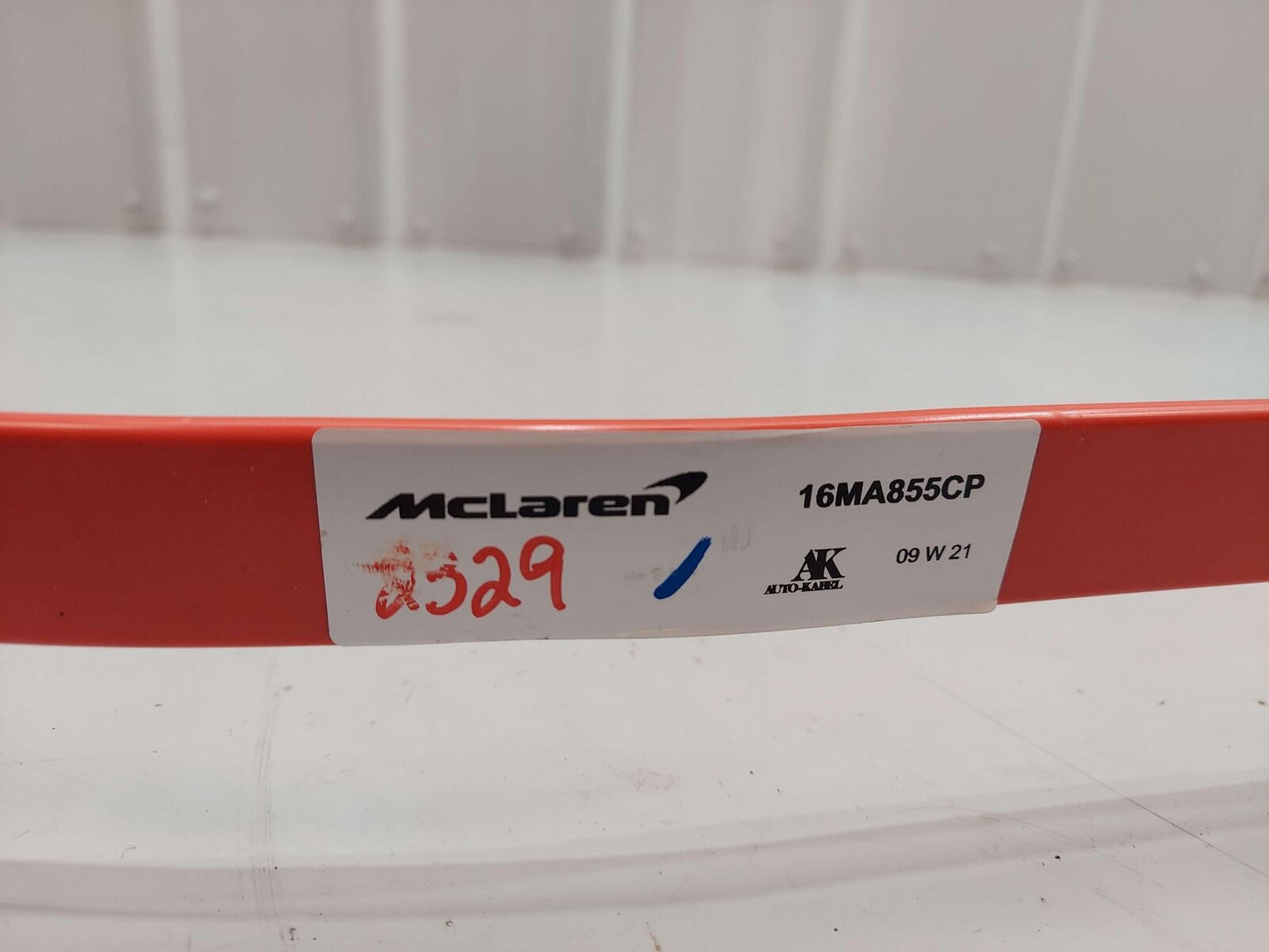 2023 McLaren Artura Battery Cable Positive *gouged* 16MA855CP 3K KM