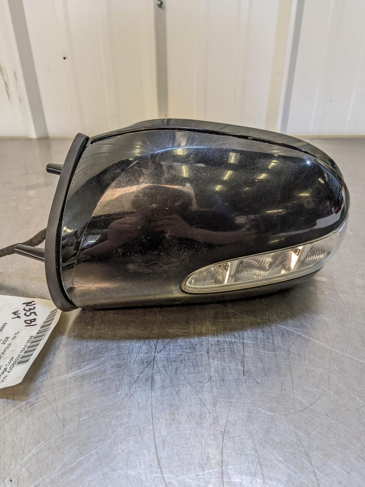 💥06-08 MERCEDES ML320 LH Left Door Mirror Black Power Folding *Scuffs* 💥