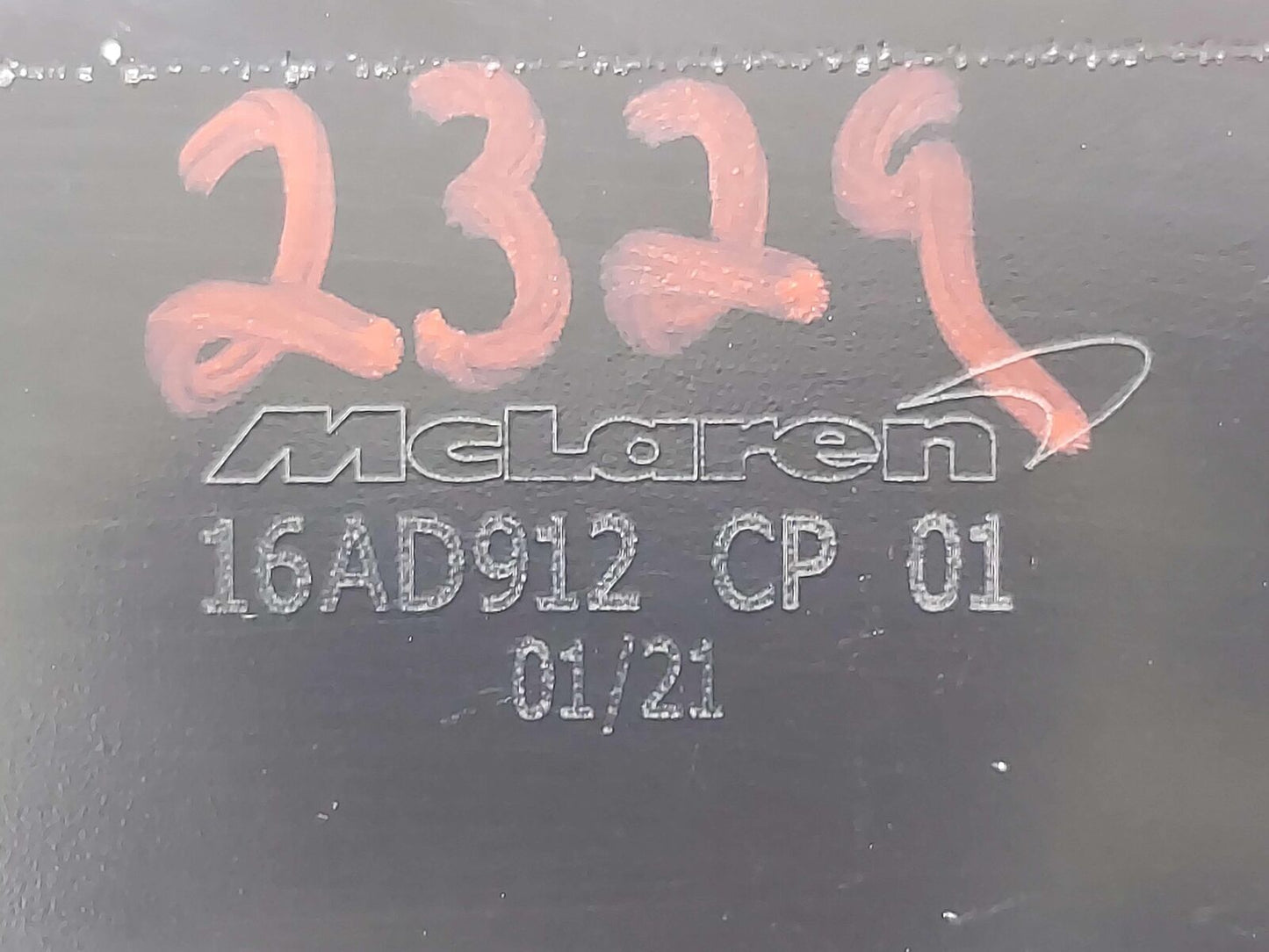 2023 McLaren Artura RH Right Inner Door Bracket 16AD912CP