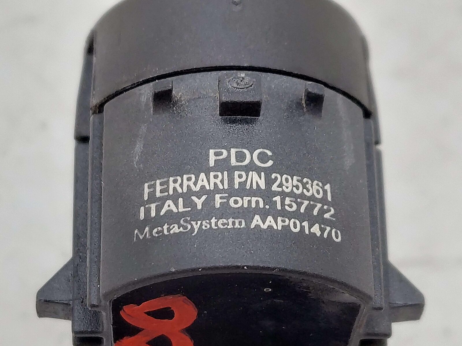 2021 FERRARI ROMA F169 FRONT PARK ASSIST SENSOR 295361