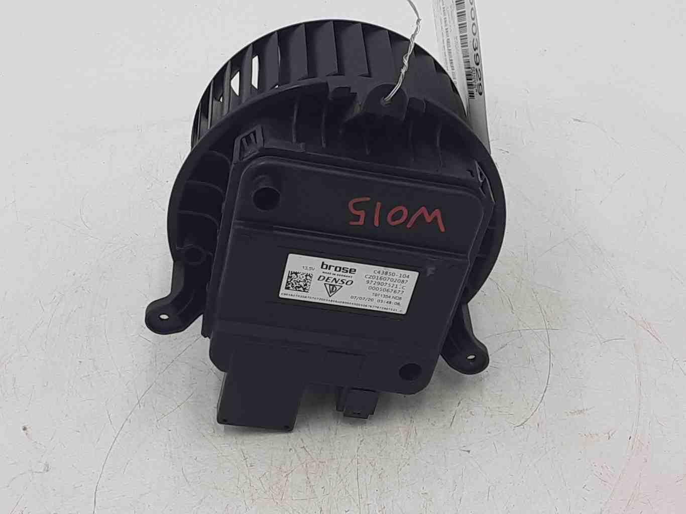 2020 PORSCHE TAYCAN Blower Motor 972907521c