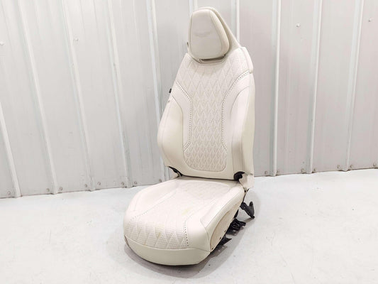 2024 ASTON MARTIN DB12 VOLANTE FRONT RIGHT SEAT BIEGE LEATHER