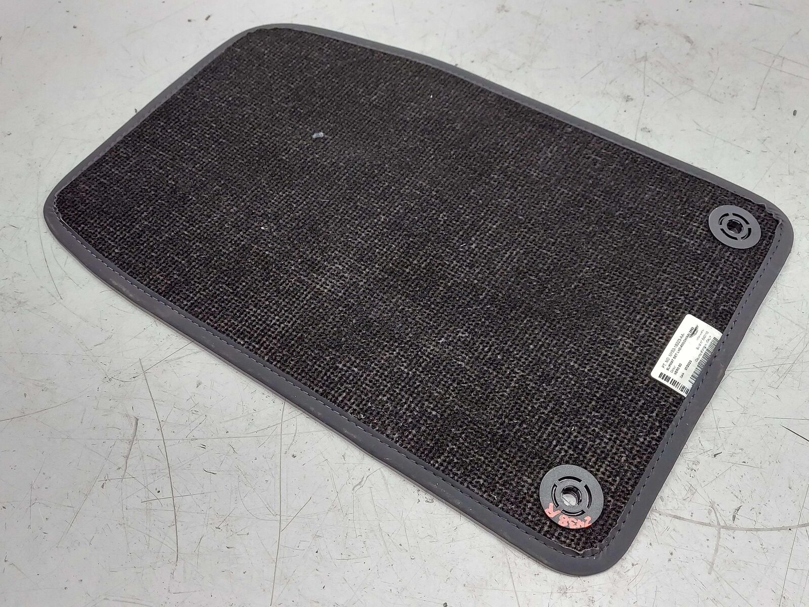 2024 ASTON MARTIN DB12 VOLANTE FRONT FLOOR MAT BLACK CARPET MAT SET *STAINED*