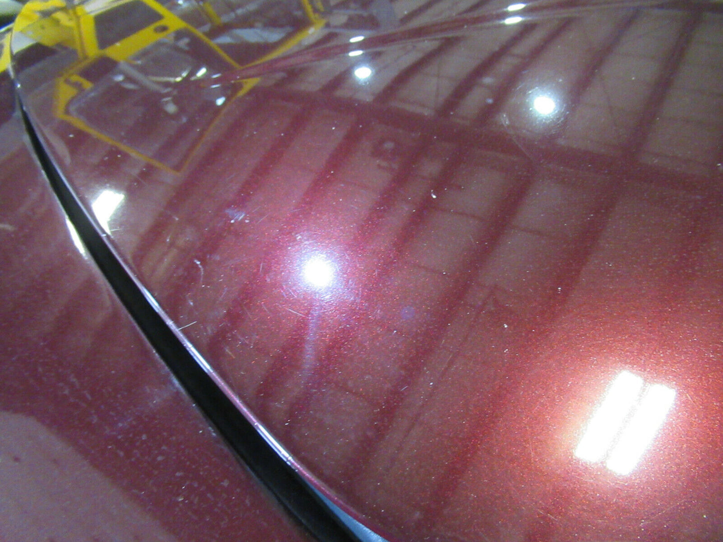 W009 2007 07 MASERATI QUATTROPORTE HOOD PANEL