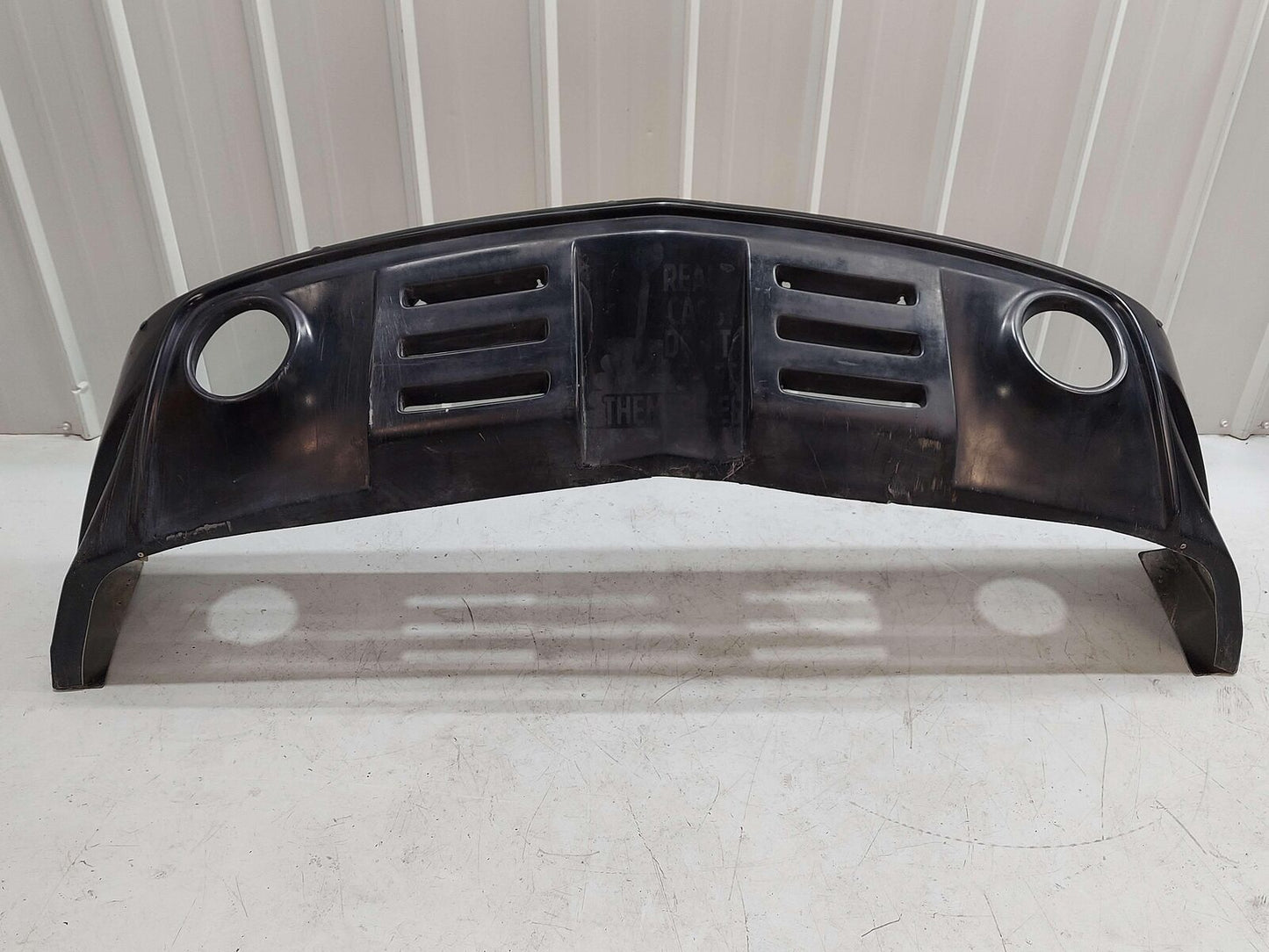 AFTERMARKET REAR BUMPER LOWER VALANCE FOR 10 CHEVY CAMARO *NOTES*