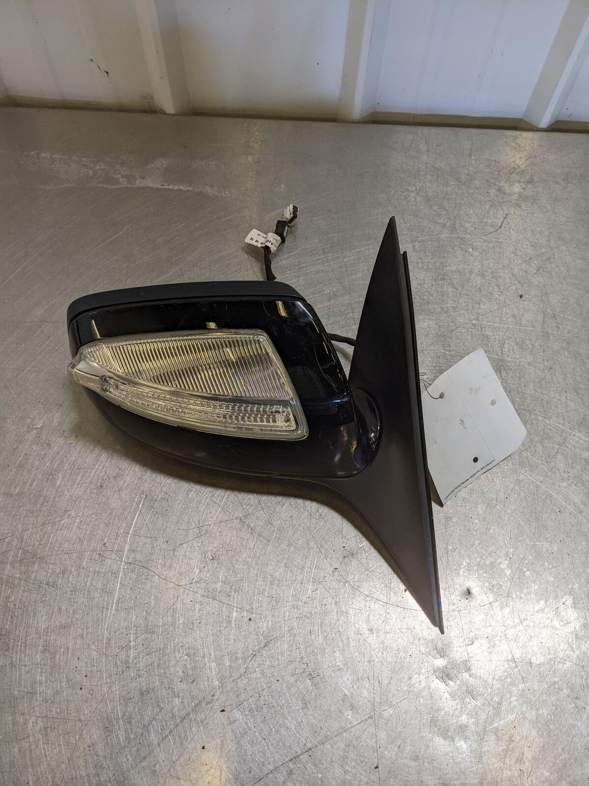 💥09 MERCEDES C230 RH Right Door Mirror Black Power Folding 💥