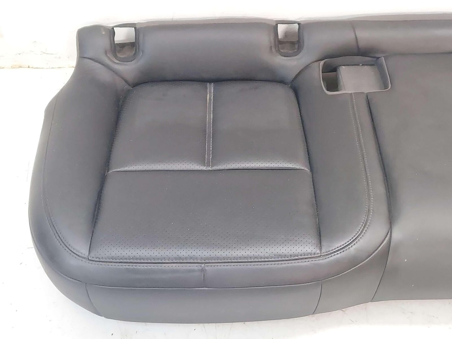 2016 PORSCHE MACAN S 95B REAR SEAT SEAT BOTTOM HEATED & VENTILATED LEATHER BLACK