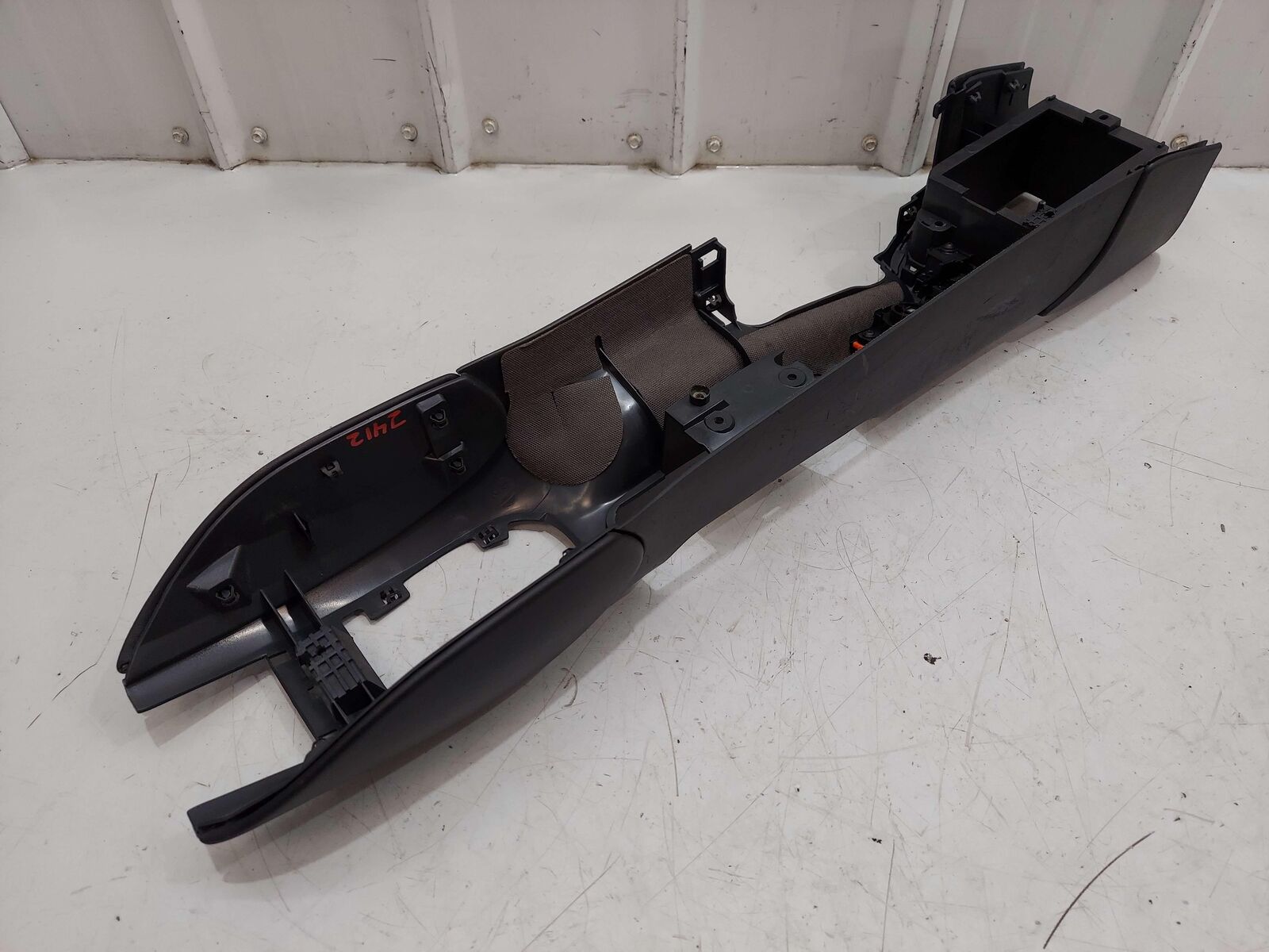 00-05 PORSCHE 911 996 CARRERA FRONT FLOOR CONSOLE BLACK *NOTE