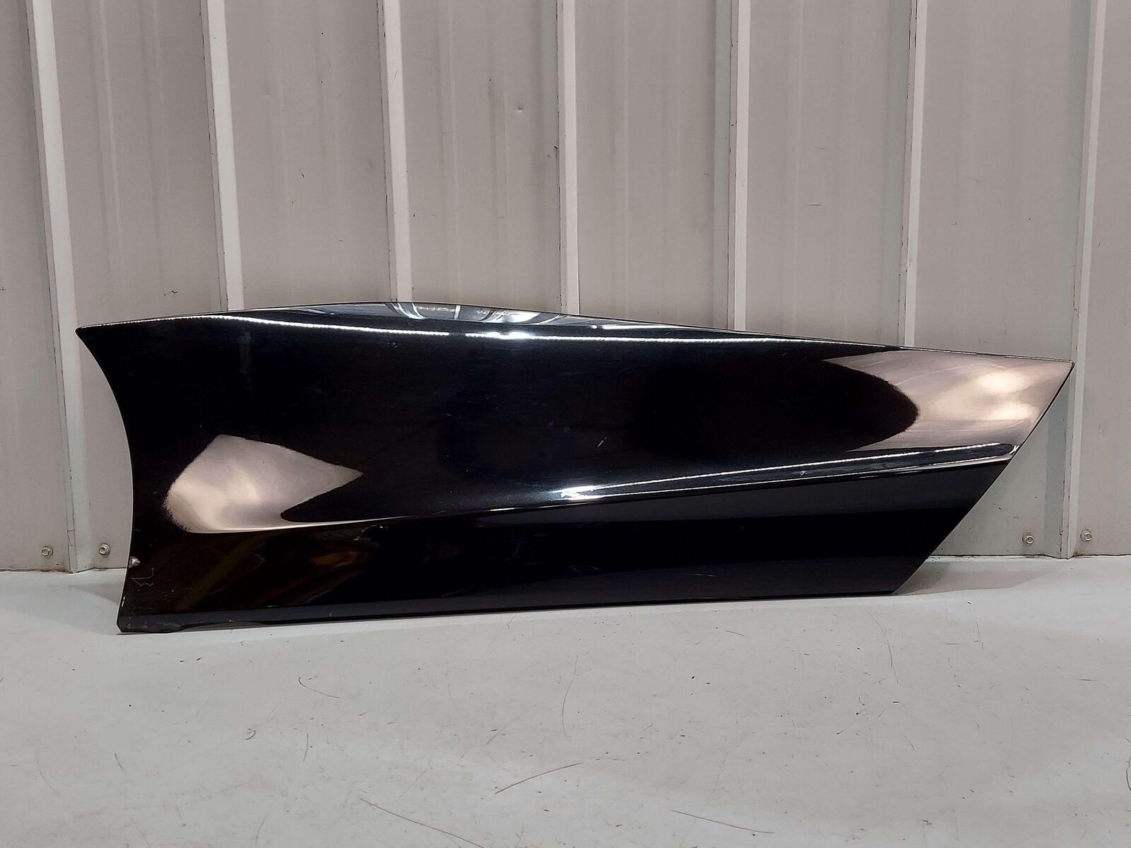 2016 MCLAREN 540C LEFT LOWER OUTER DOOR SHELL SKIN BLADE ONYX BLACK *NOTE