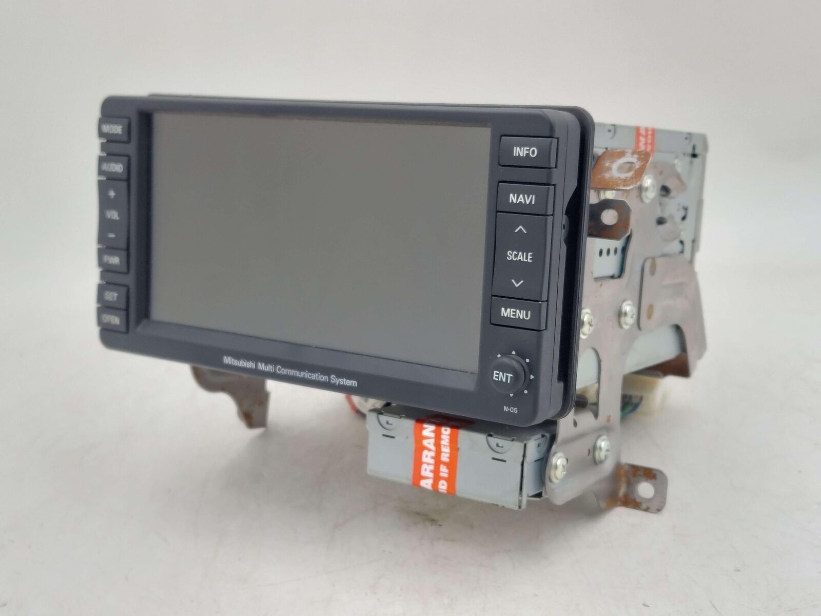 11 MITSUBISHI LANCER Radio 8750A238 Navigation Radio Display Screen