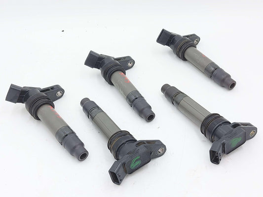 09-13 VOLVO XC60 3.0L TURBO SET OF 5 IGNITION COIL 6G9N-12A366 099700-1070