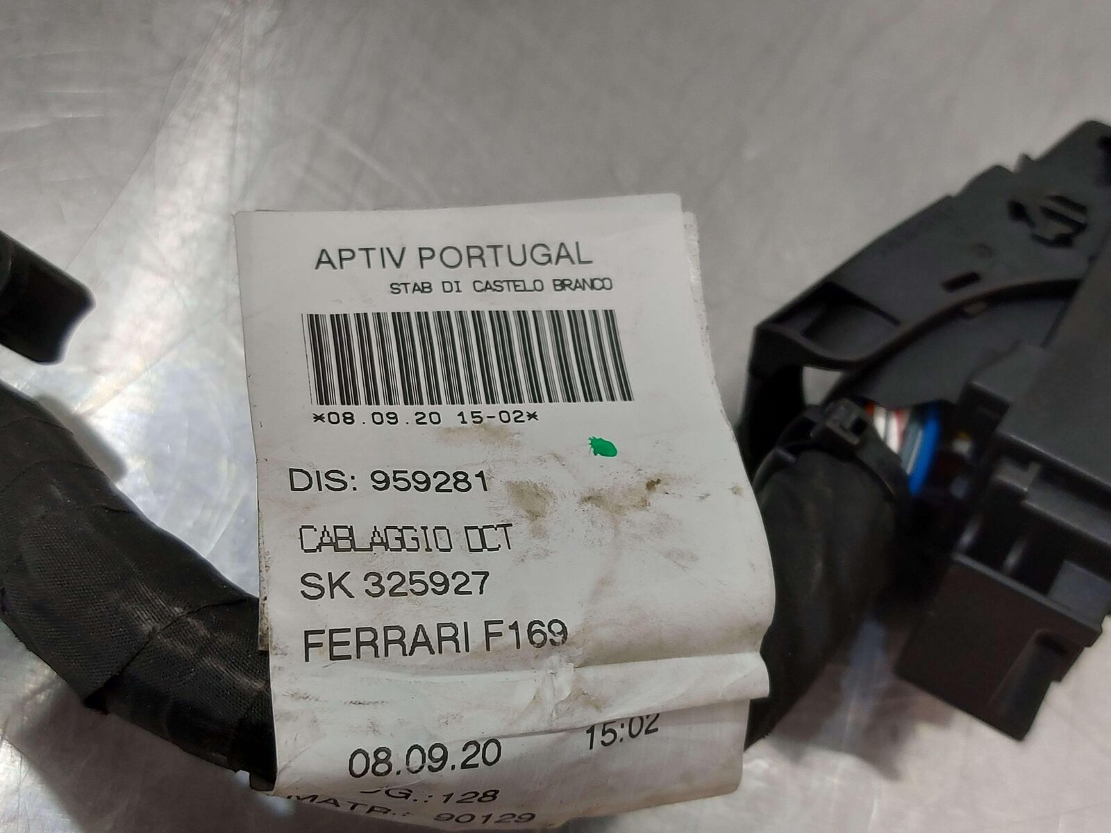 2021 FERRARI ROMA F169 DCT TRANSMISSION WIRE WIRING HARNESS 959281