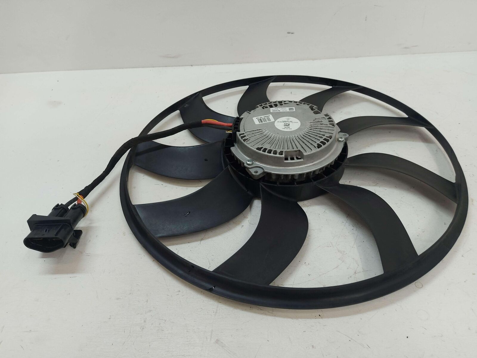 11-18 PORSCHE CAYENNE ELECTRIC RADIATOR COOLING FAN W/ MOTOR 4.8L 7P5121203