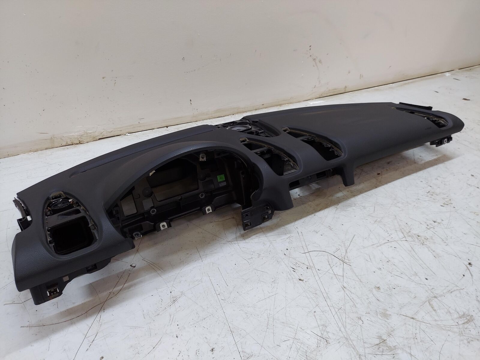 17-19 Porsche Cayman 718 Dash Panel Bare Leather Black (AG) 982820158 982820157