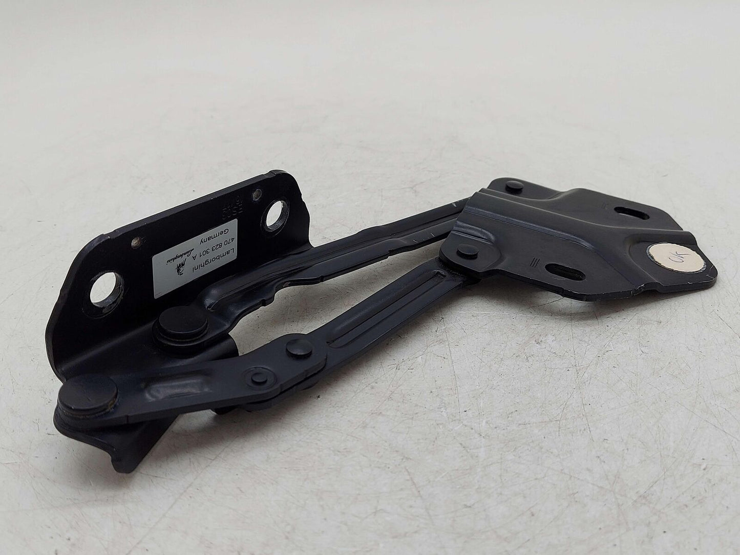 2018 LAMBORGHINI AVENTADOR S LP740-4 LEFT HOOD HINGE BLACK 470823301A