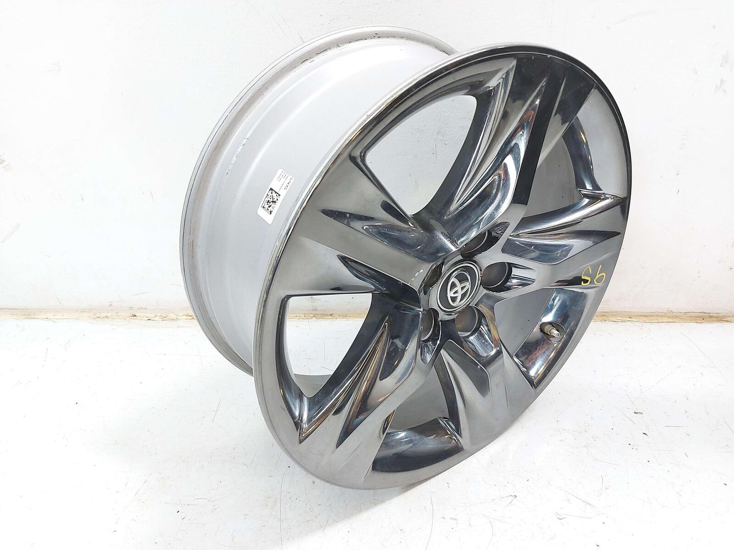 14-19 TOYOTA HIGHLANDER WHEEL RIM 19X7.5 5 SPOKE DARK CHROME ALLOY *NOTE