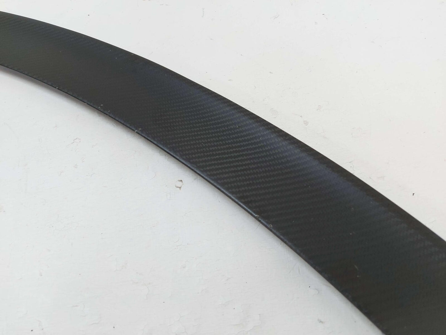 2013 TESLA S REAR SPOILER CARBON FIBER OEM TESLA 1023179-00-B