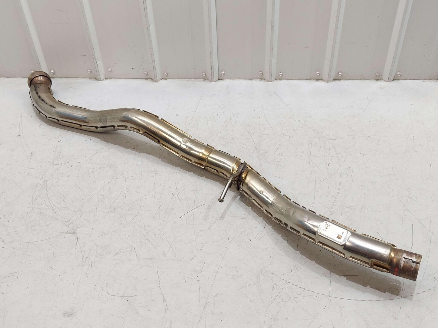 2021 FERRARI ROMA F169 RH RIGHT REAR AXLE EXHAUST PIPE 760985