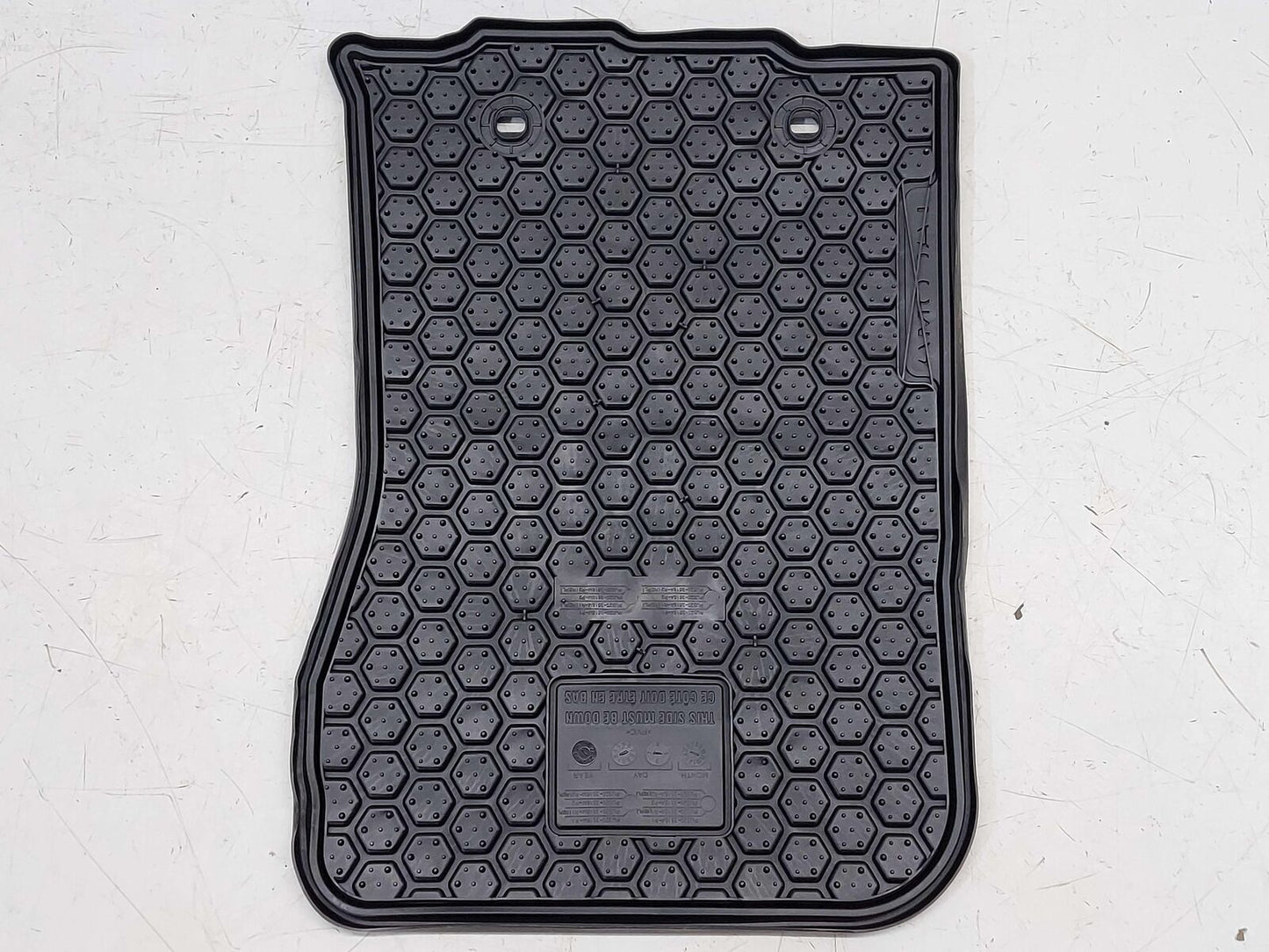 2018 TOYOTA TACOMA FLOOR MAT BLACK ALL WEATHER RUBBER OEM CREW CAB *NEW IN BAG*