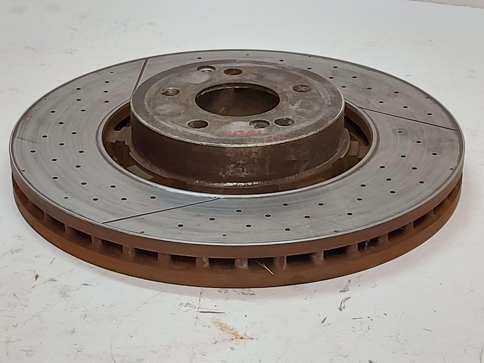 12-18 Mercedes W218 CLS63S AMG FRONT LEFT RIGHT BRAKE DISC ROTOR