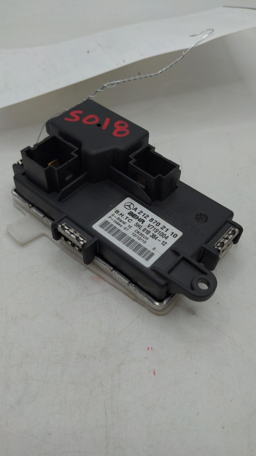 2014 MERCEDES GLK250 21287021 A21287021 Blower Motor Resistor