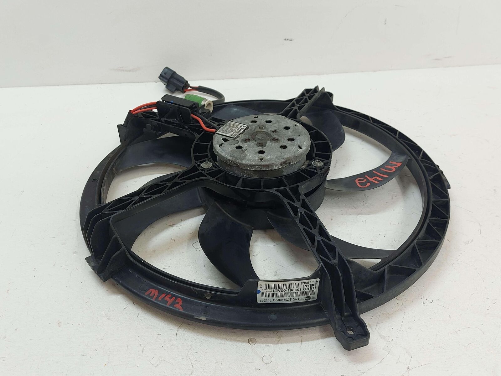 07-15 MINI COOPER S ELECTRIC COOLING FAN MOTOR HT 350 WATT 0130303021