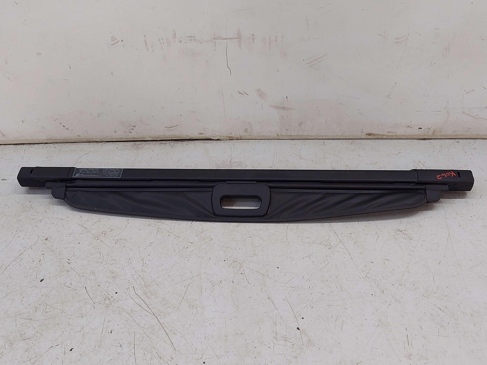 11-23 DODGE DURANGO ROLLUP ROLL UP CARGO COVER BLACK *DENT SCRATCH SCUFFS*