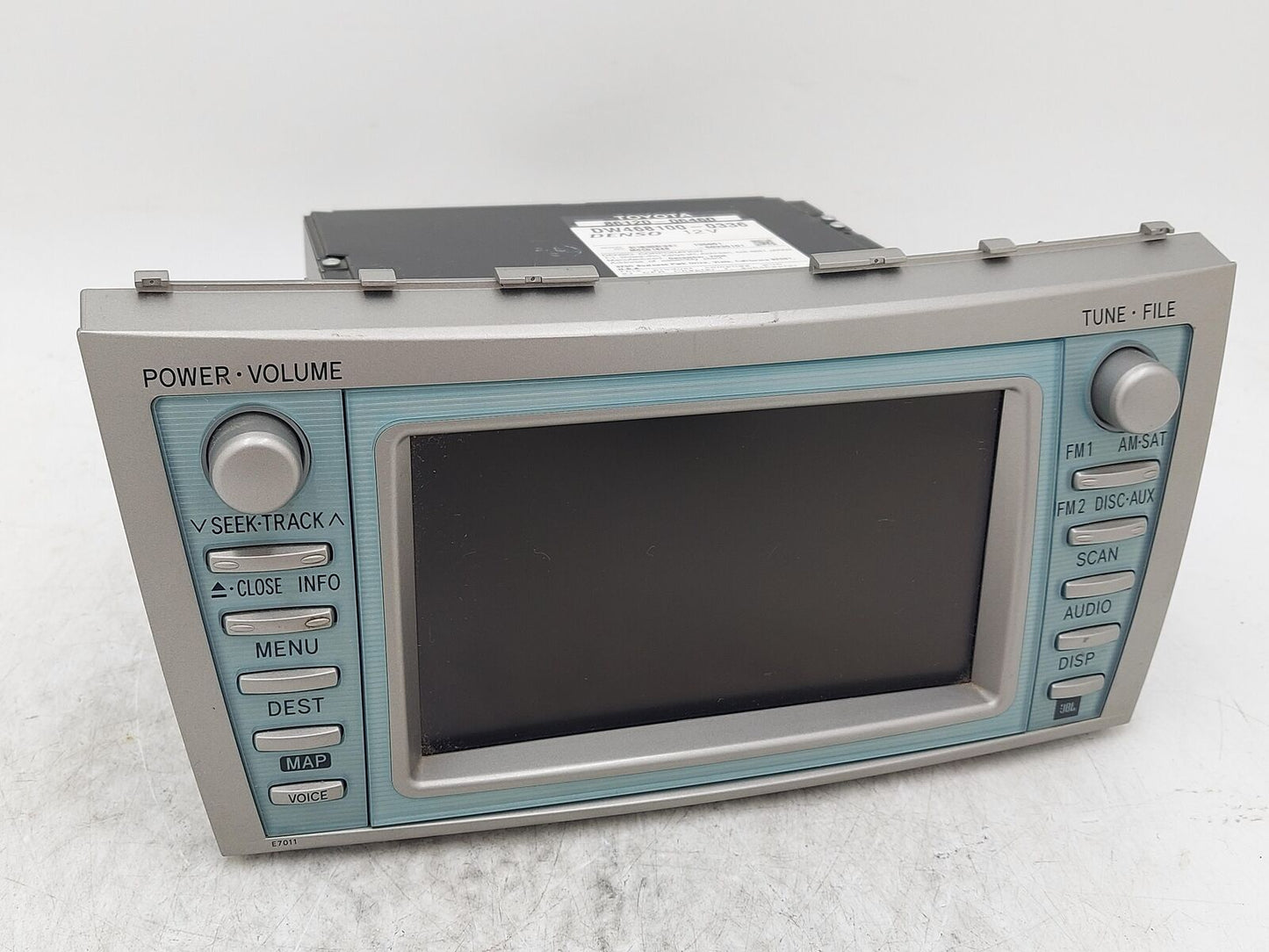 07-09 TOYOTA CAMRY NAVIGATION RECEIVER DISPLAY SCREEN E7011 86120-06460