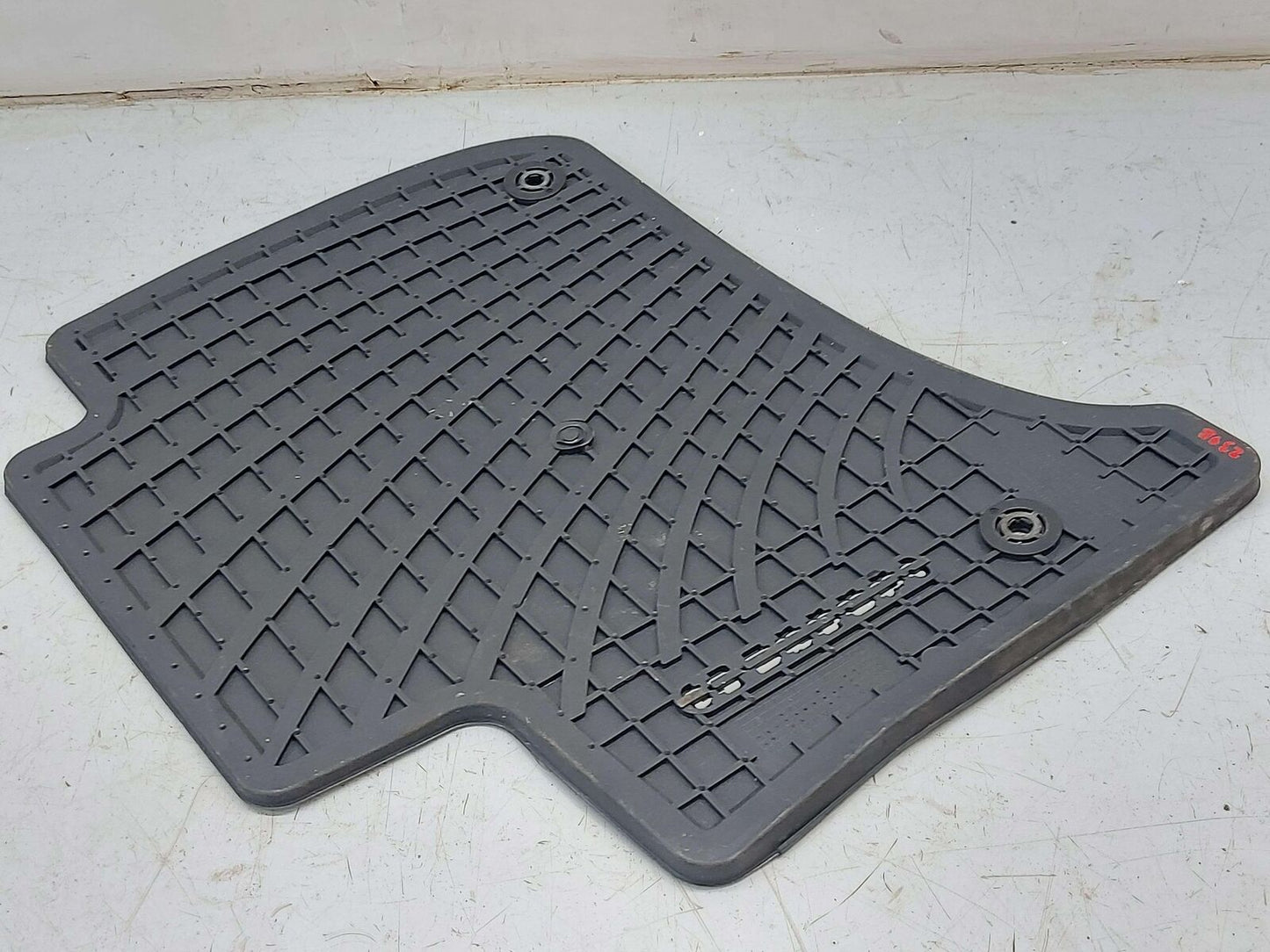 2018 PORSCHE CAYENNE 958 S E-HYBRID SET PORSCHE RUBBER FLOOR MAT 95804480152