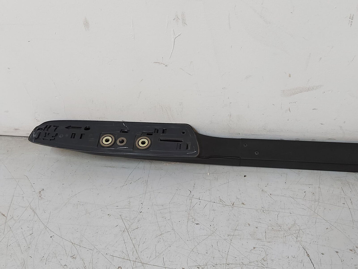 11-20 Toyota Sienna LH Left Roof Rail Black 63489-08020 w/o Sunroof