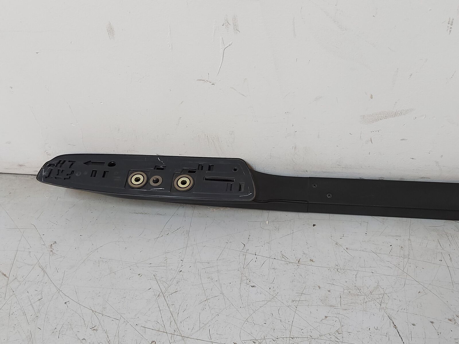 11-20 Toyota Sienna LH Left Roof Rail Black 63489-08020 w/o Sunroof