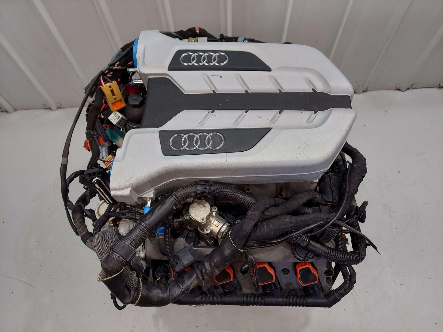 08-10 AUDI R8 ENGINE MOTOR 72K KILOMETERS / 45K MILES 4.2L BYH -TESTED RAN GREAT