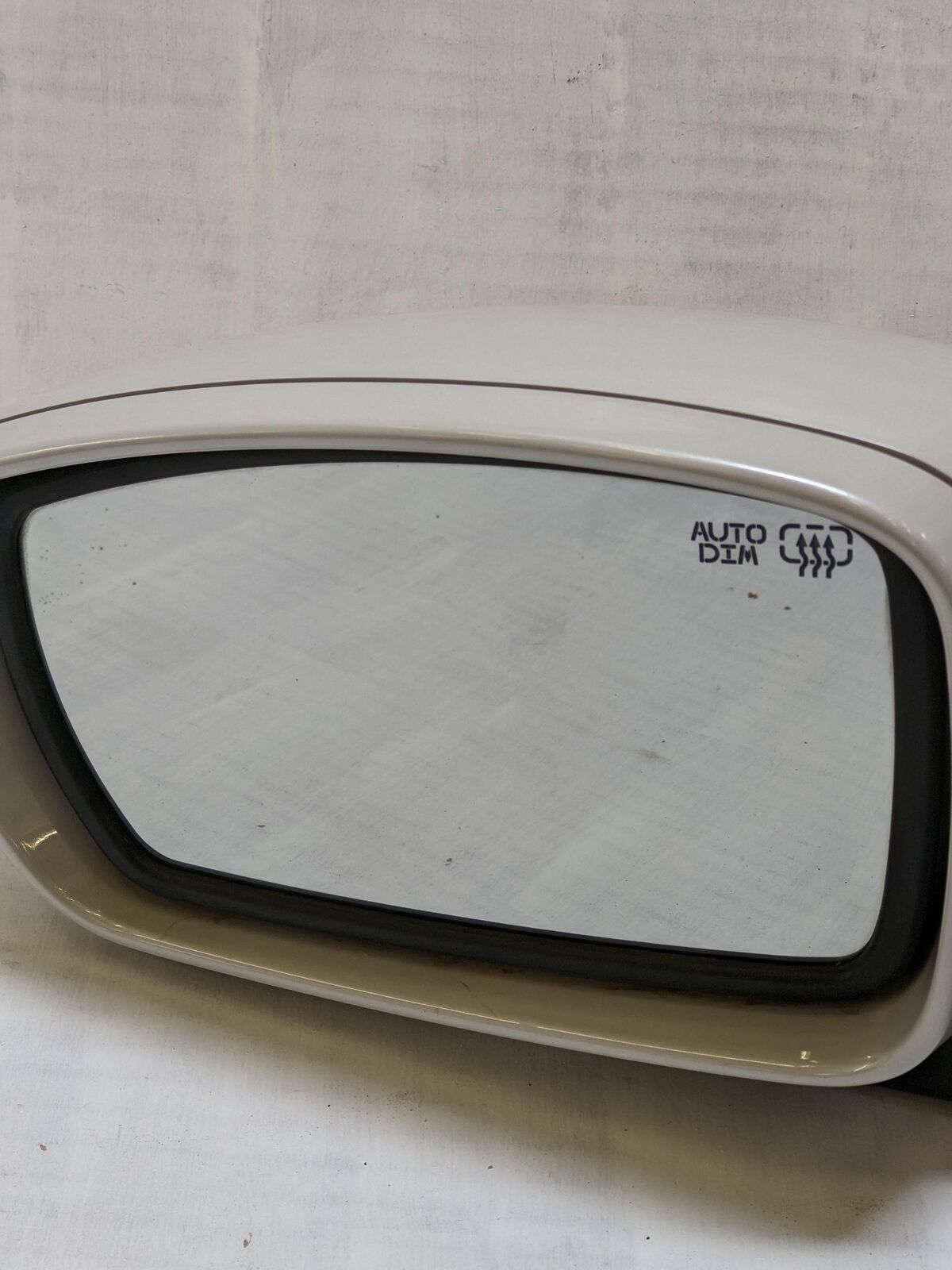 💥09-14 HYUNDAI GENESIS LH Left Door Mirror White Heated Automatic Dim Memory💥