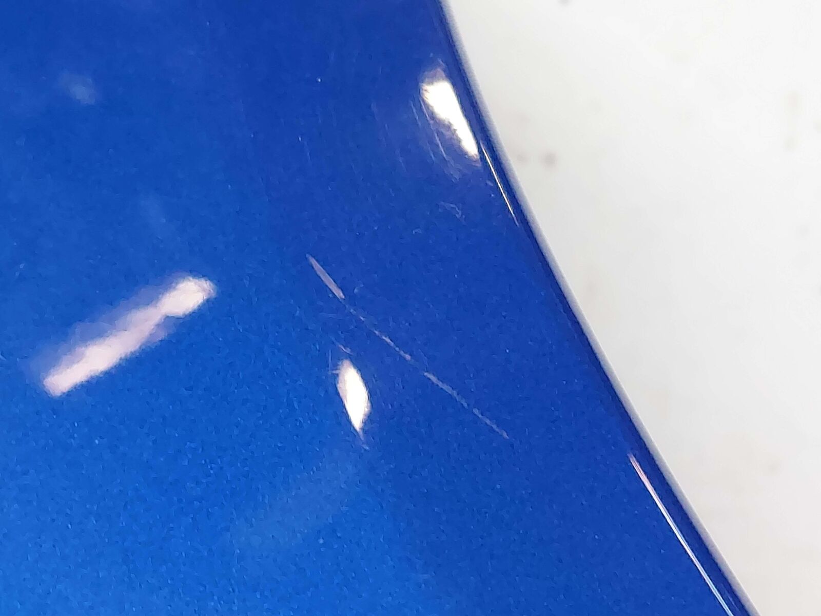 15-21 SUBARU WRX RIGHT FENDER RALLY BLUE K7X 57120VA0009P *CHIPS SCRATCHES*