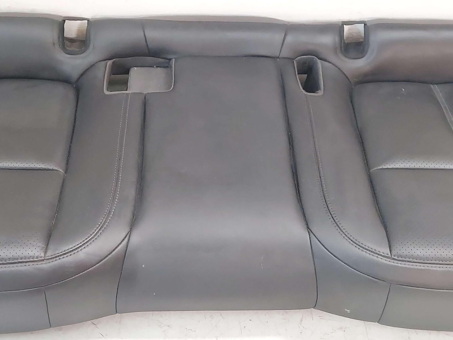 2016 PORSCHE MACAN S 95B REAR SEAT SEAT BOTTOM HEATED & VENTILATED LEATHER BLACK