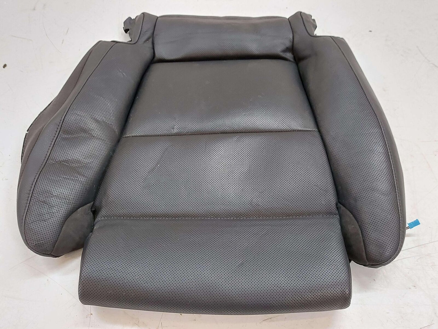 2018 PORSCHE CAYMAN 718 LH LEFT LOWER SEAT COVER BLACK LEATHER 991653118 *MARKS*