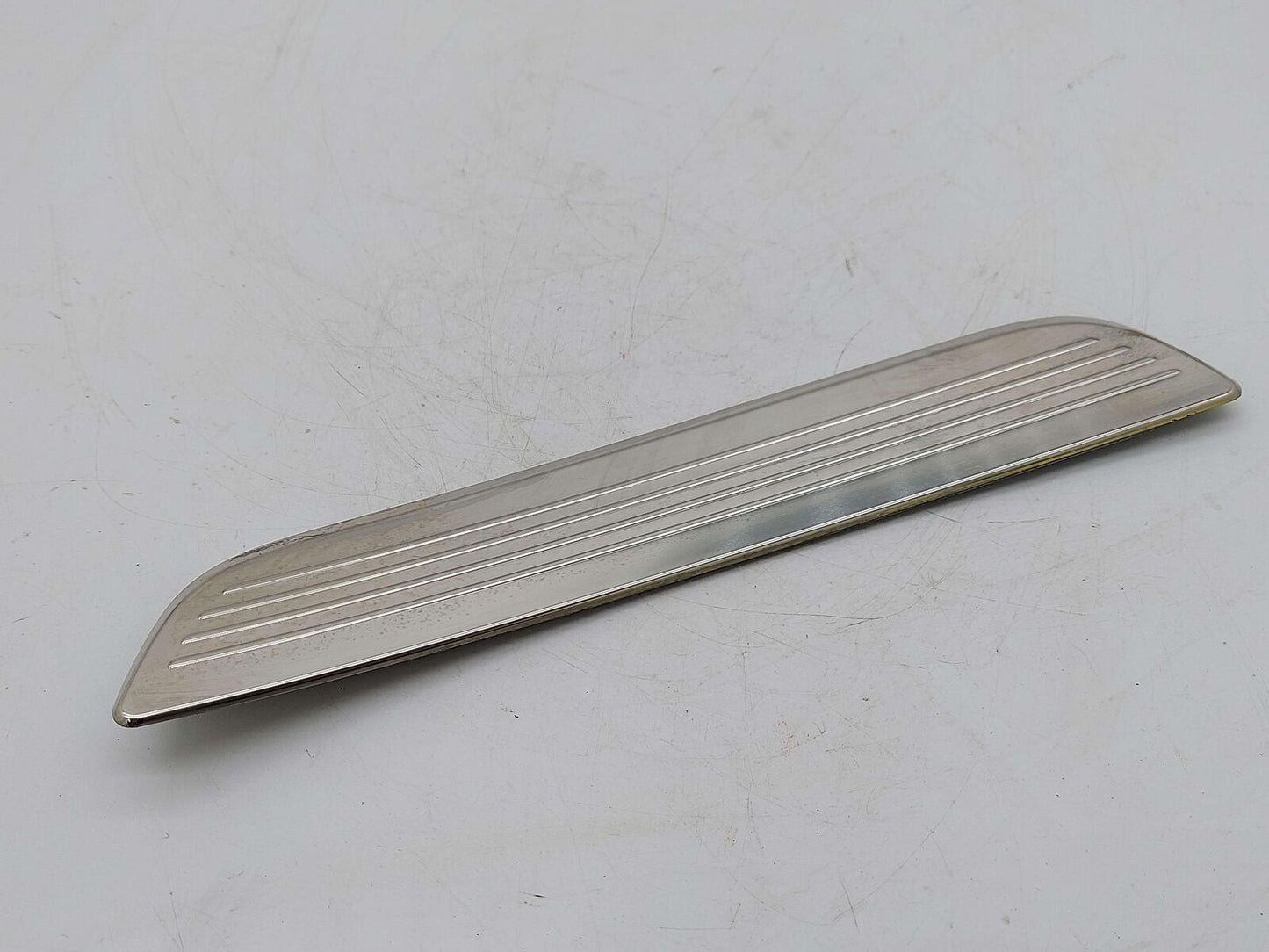 19 Mercedes E63s AMG W213 Rear LH Left Door Scuff Sill Plate Chrome A2056800135