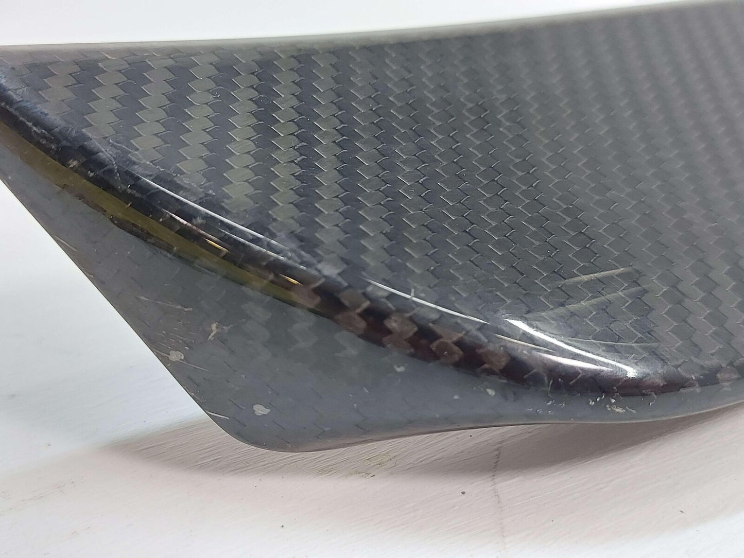 12-18 Mercedes CLS63 C218 Rear Spoiler Carbon Fiber 2187900388 *Chipped Scuffed