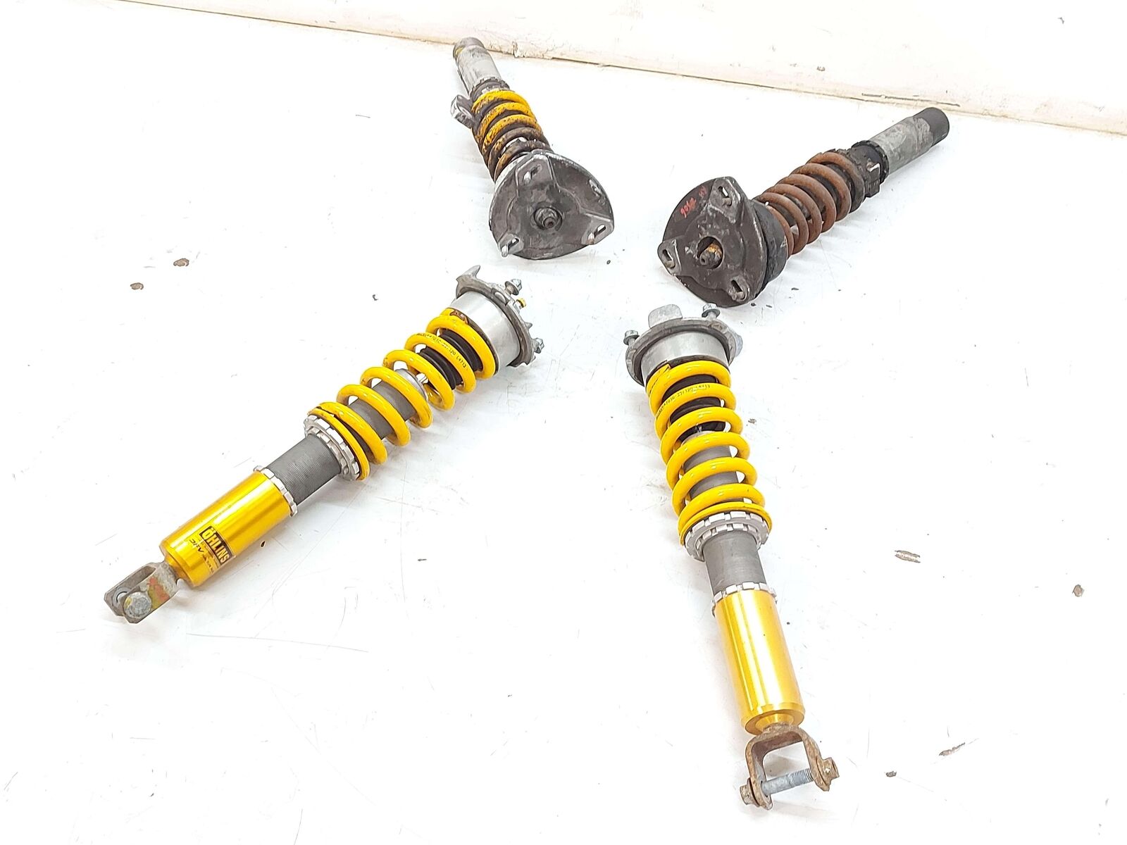 Ohlins Adjustable Coil Strut Set Porsche 911 997 Turbo Turbo AWD *DAMAGE NOTES*