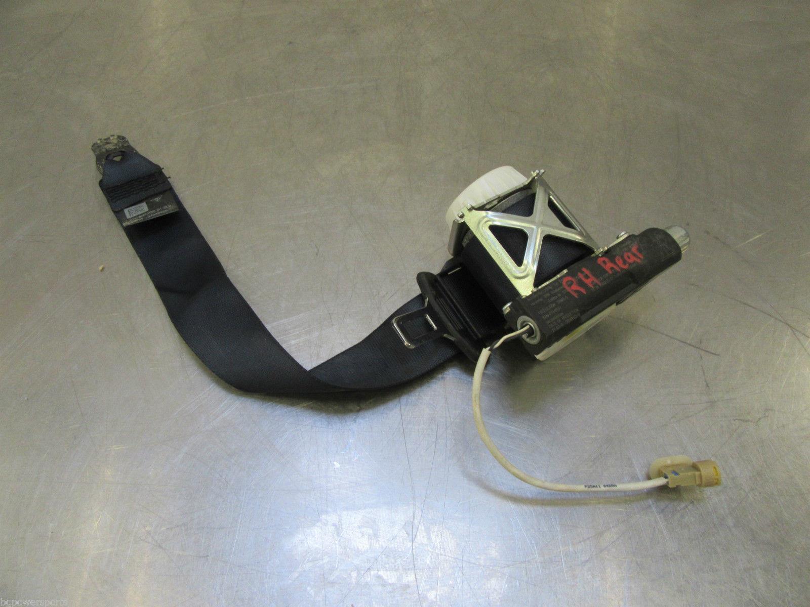 G176W 12 2012 PORSCHE PANAMERA RH RIGHT PASSENGER REAR SEAT BELT