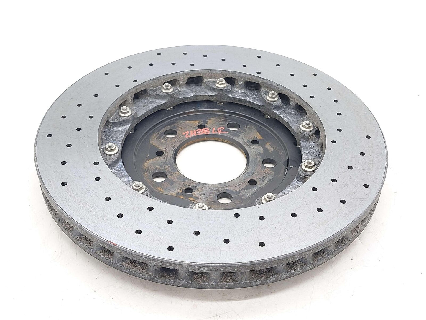 2024 ASTON MARTIN DB12 VOLANTE REAR LEFT BRAKE DISC ROTOR CARBON CERAMIC